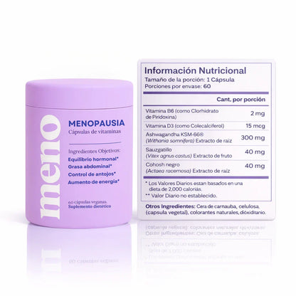 Meno | Bienestar y equilibrio en la menopausia