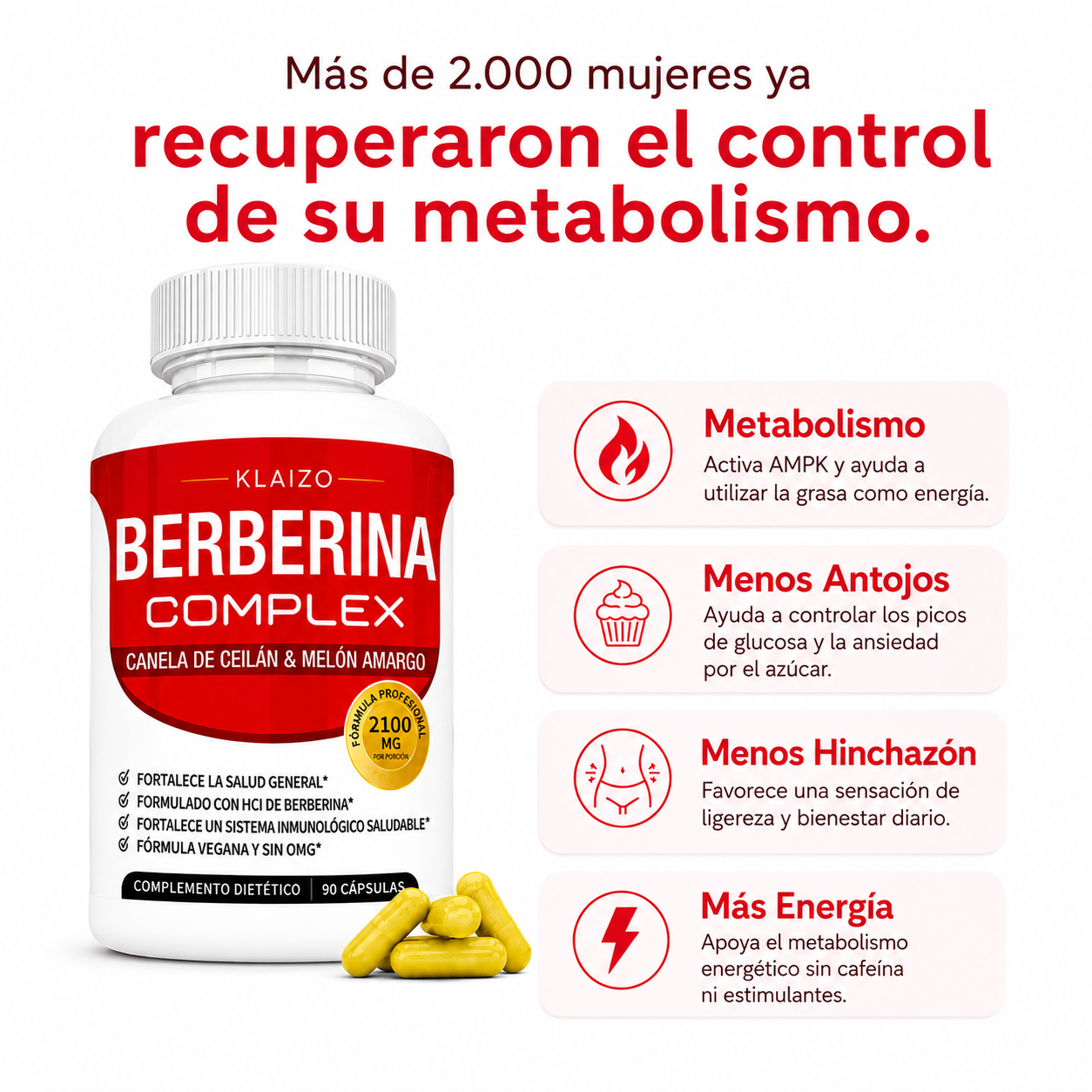 KLAIZO®  Reactiva tu metabolismo. Recupera tu figura.