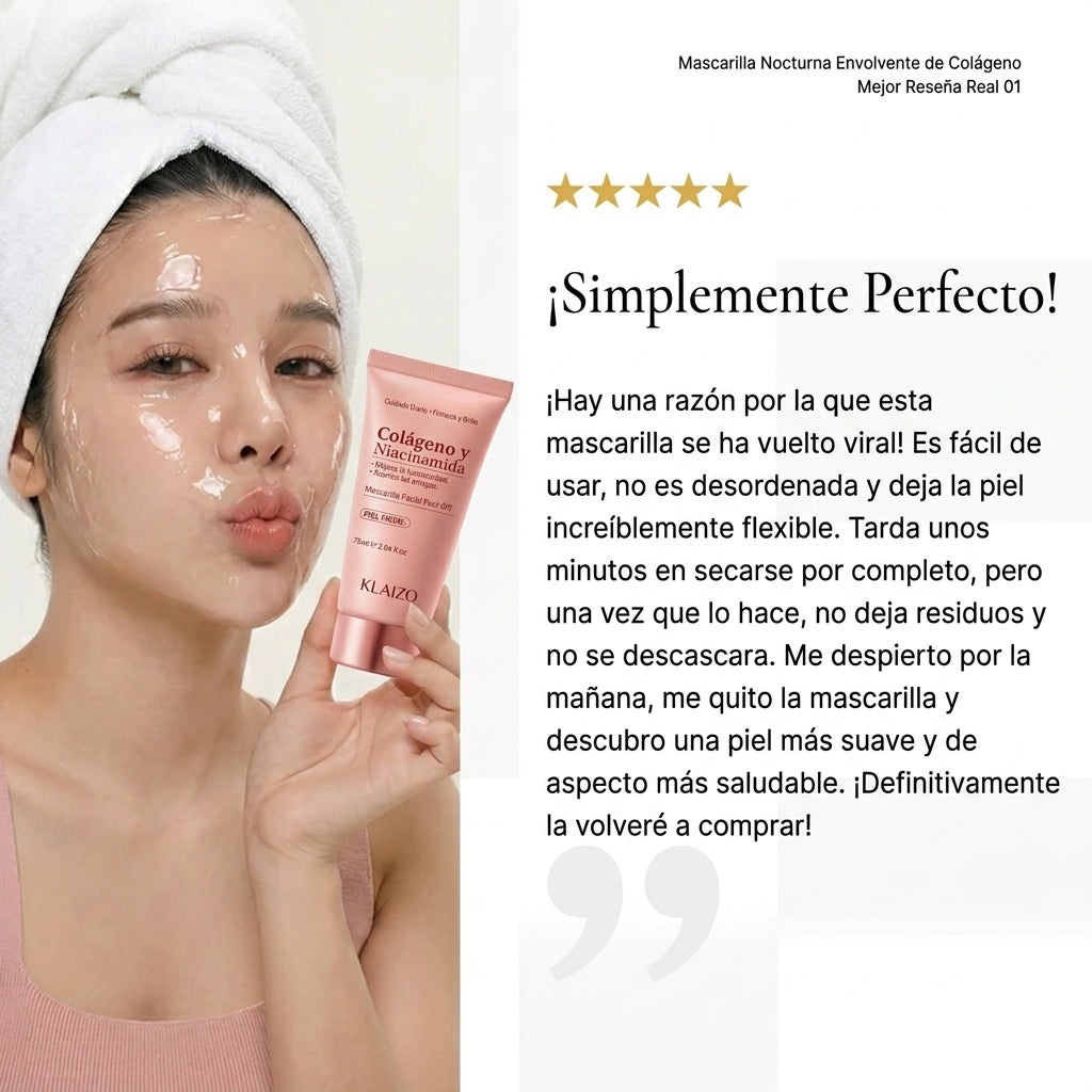 Mascarilla Facial Colágeno Niacinamida