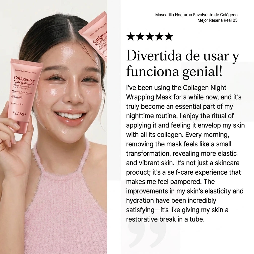 Mascarilla Facial Colágeno Niacinamida