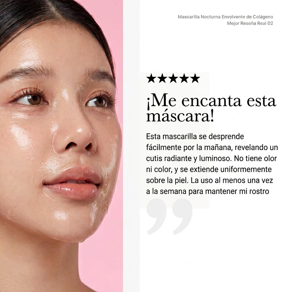Mascarilla Facial Colágeno Niacinamida